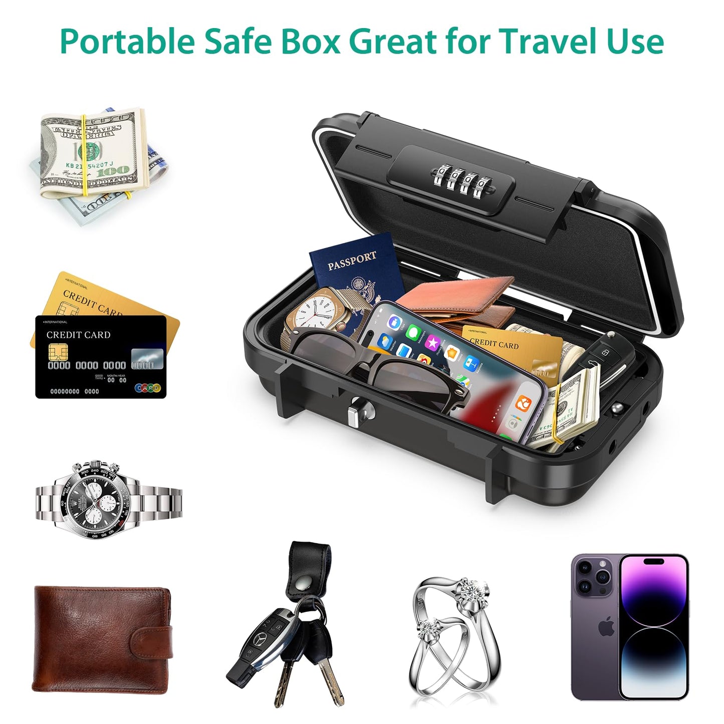 GripSafe Tragbarer Sicherheitsbox