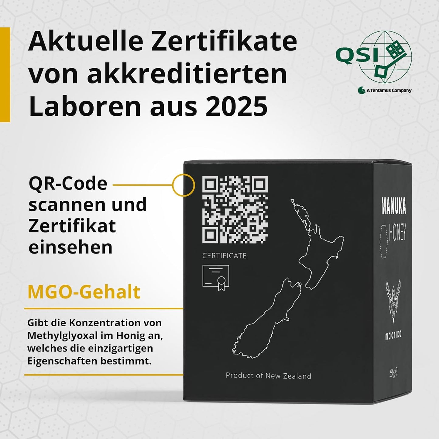 Manuka Honig 1000 MGO + 250g im Glas