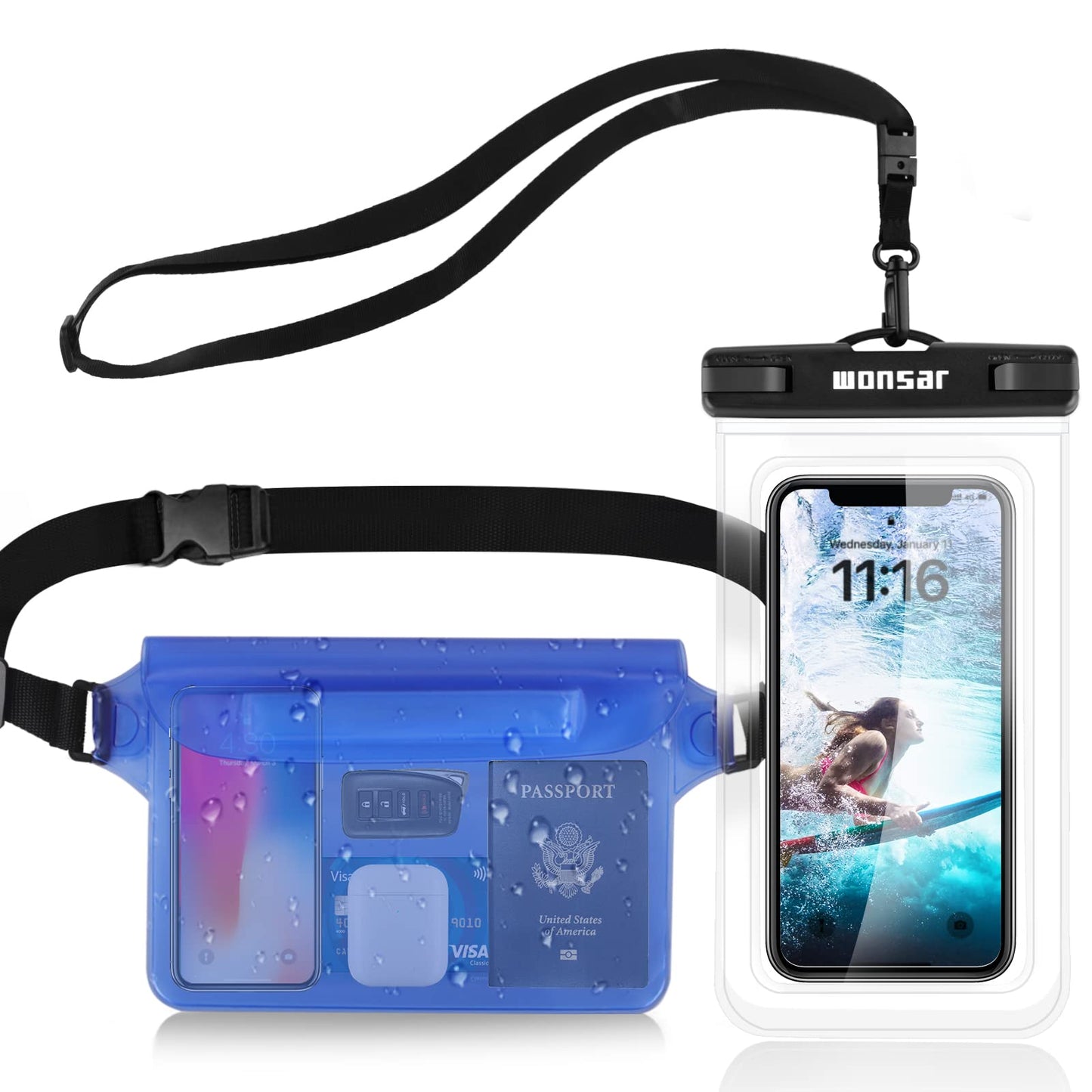 WONSAR Wasserdichte Tasche