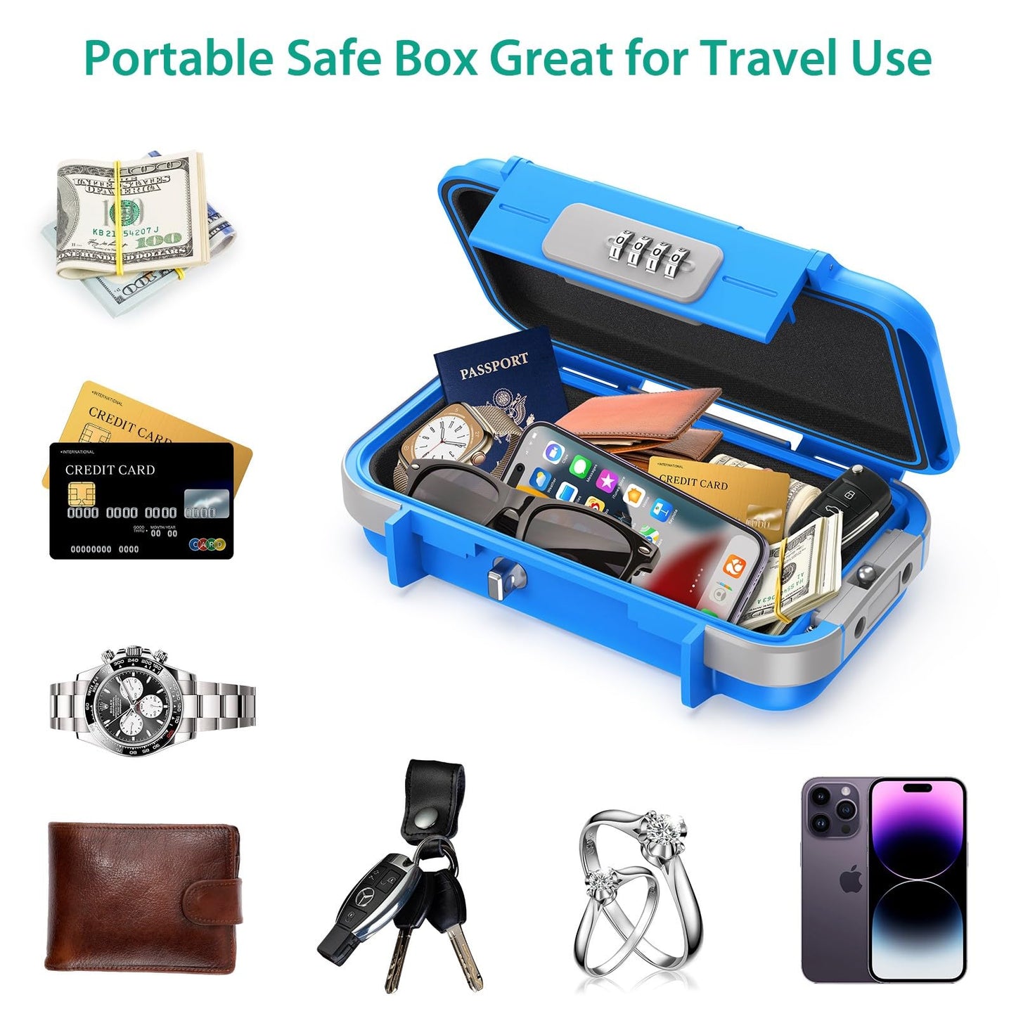 GripSafe Tragbarer Sicherheitsbox