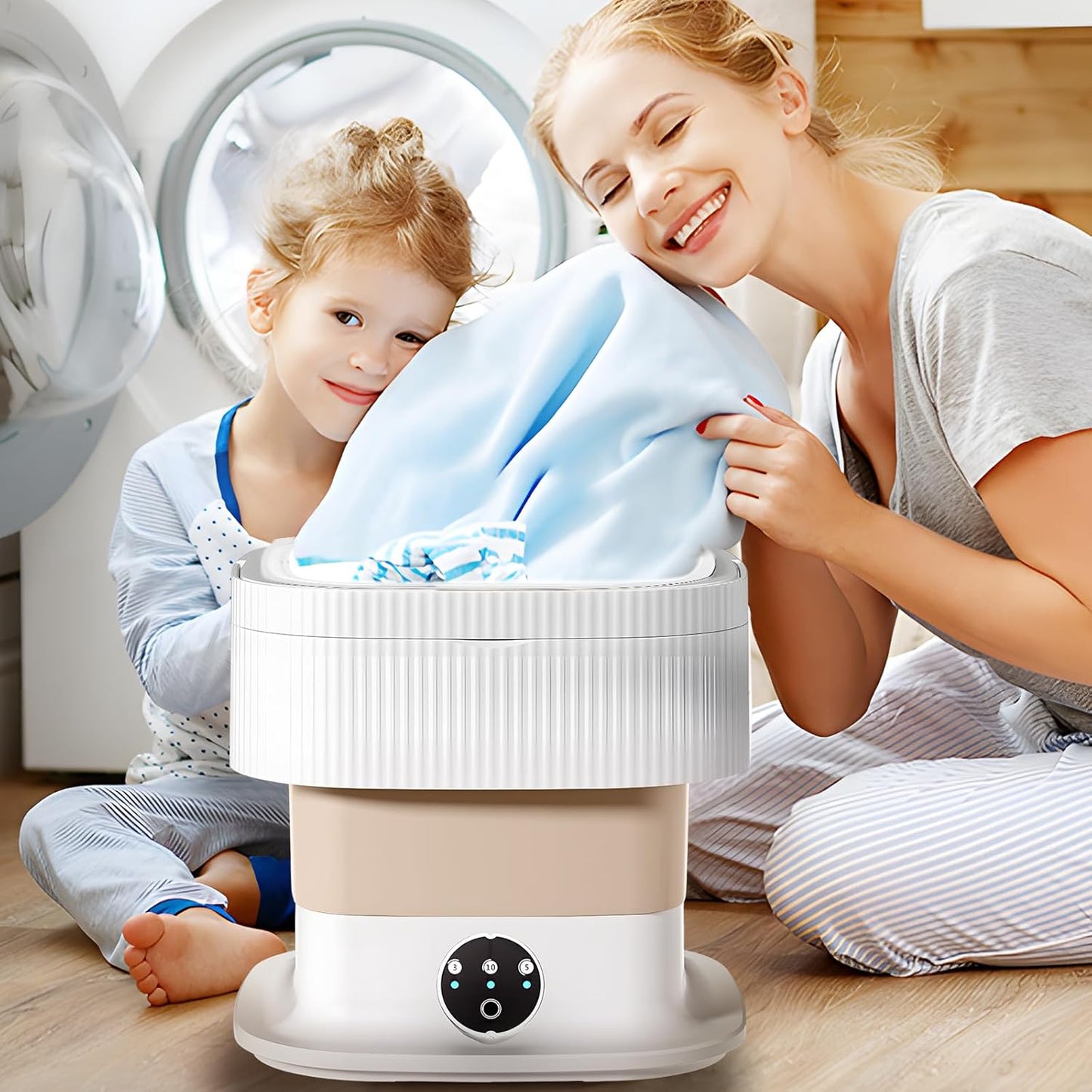 CleanCube Mini Waschmaschine Faltbar