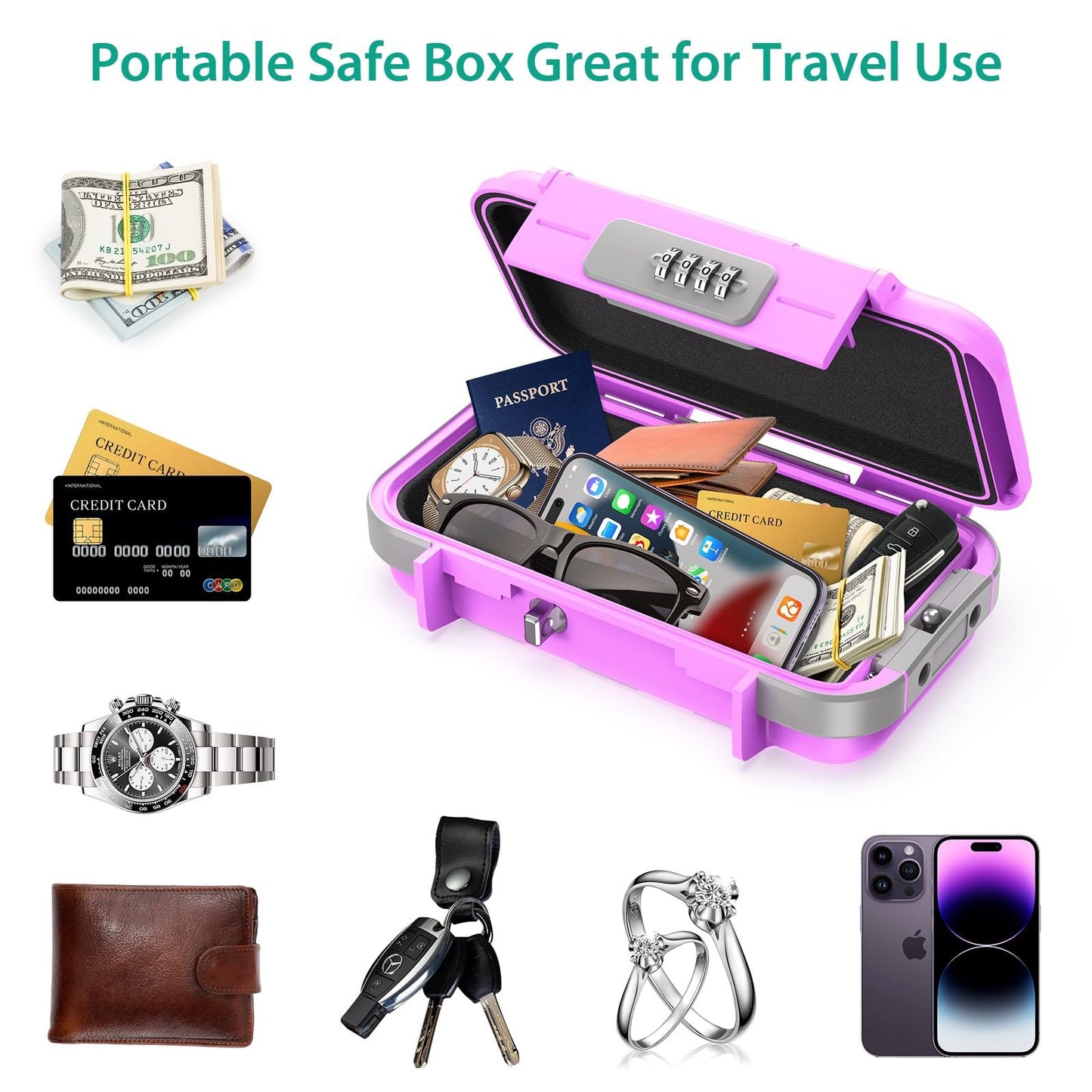 GripSafe Tragbarer Sicherheitsbox