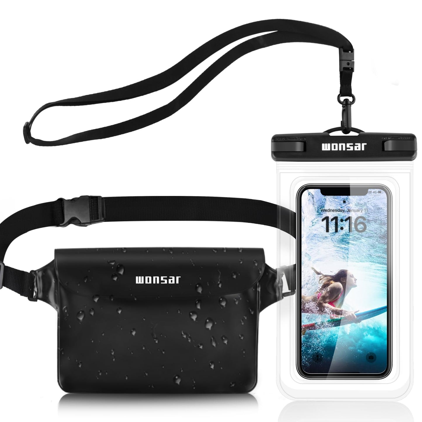WONSAR Wasserdichte Tasche