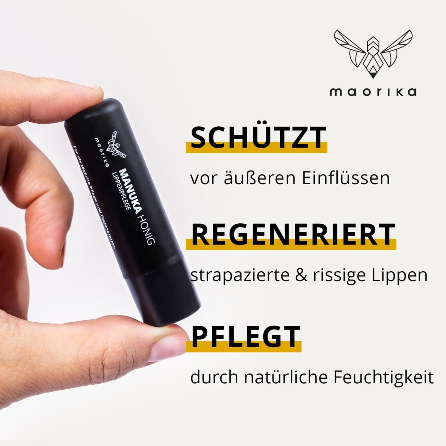 Lippenbalsam mit hochwertigem Manuka Honig MGO 400+