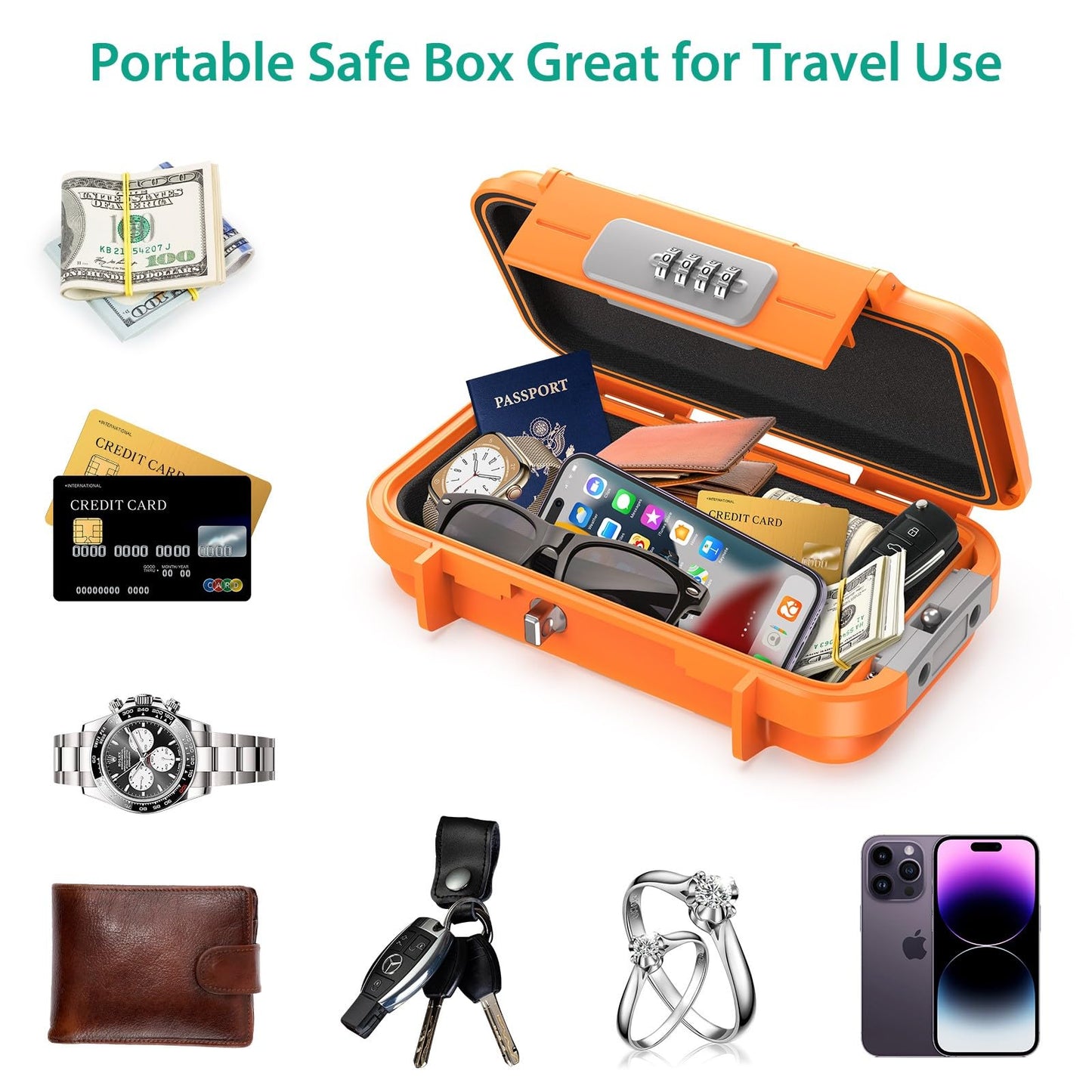 GripSafe Tragbarer Sicherheitsbox