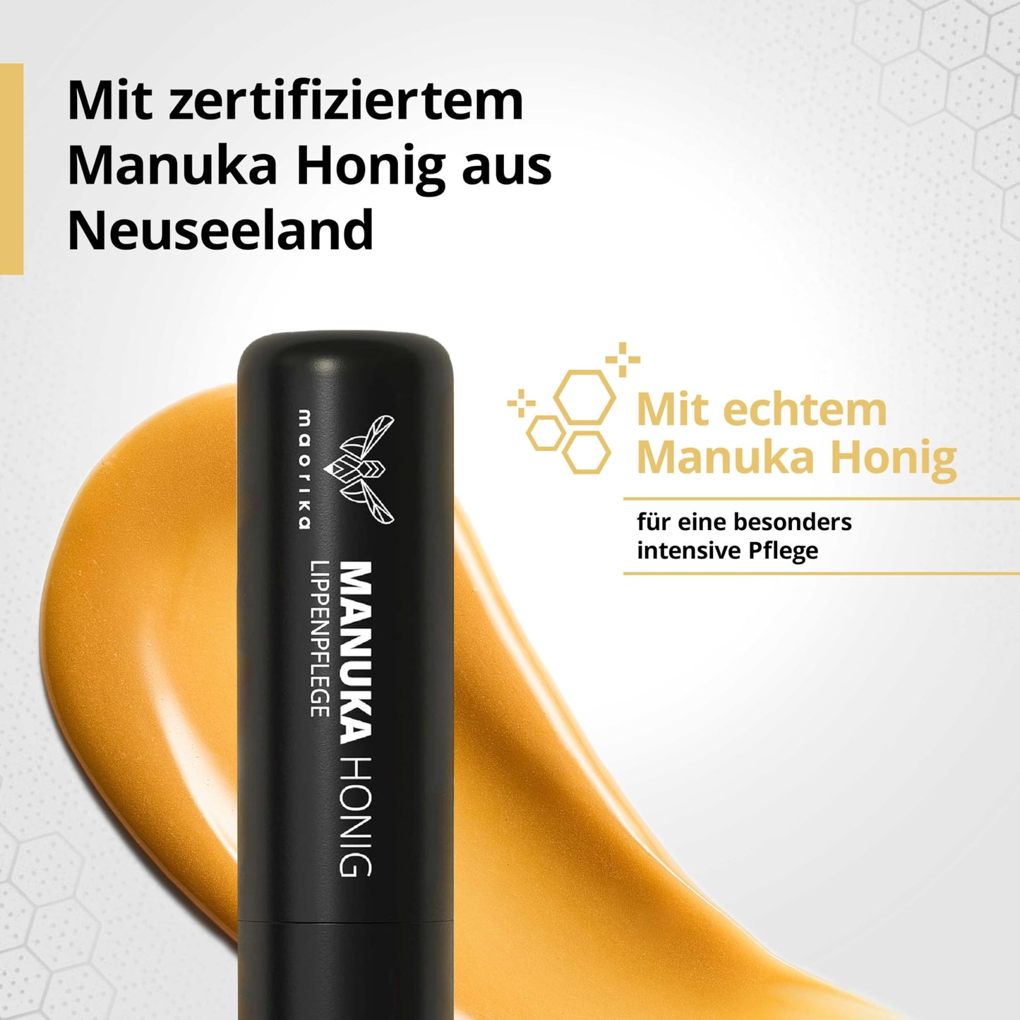 Lippenbalsam mit hochwertigem Manuka Honig MGO 400+
