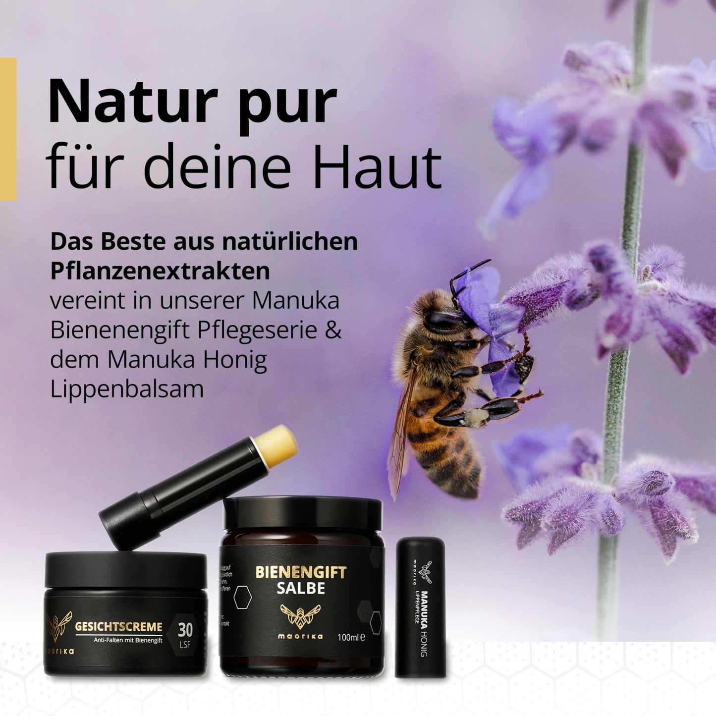 Lippenbalsam mit hochwertigem Manuka Honig MGO 400+