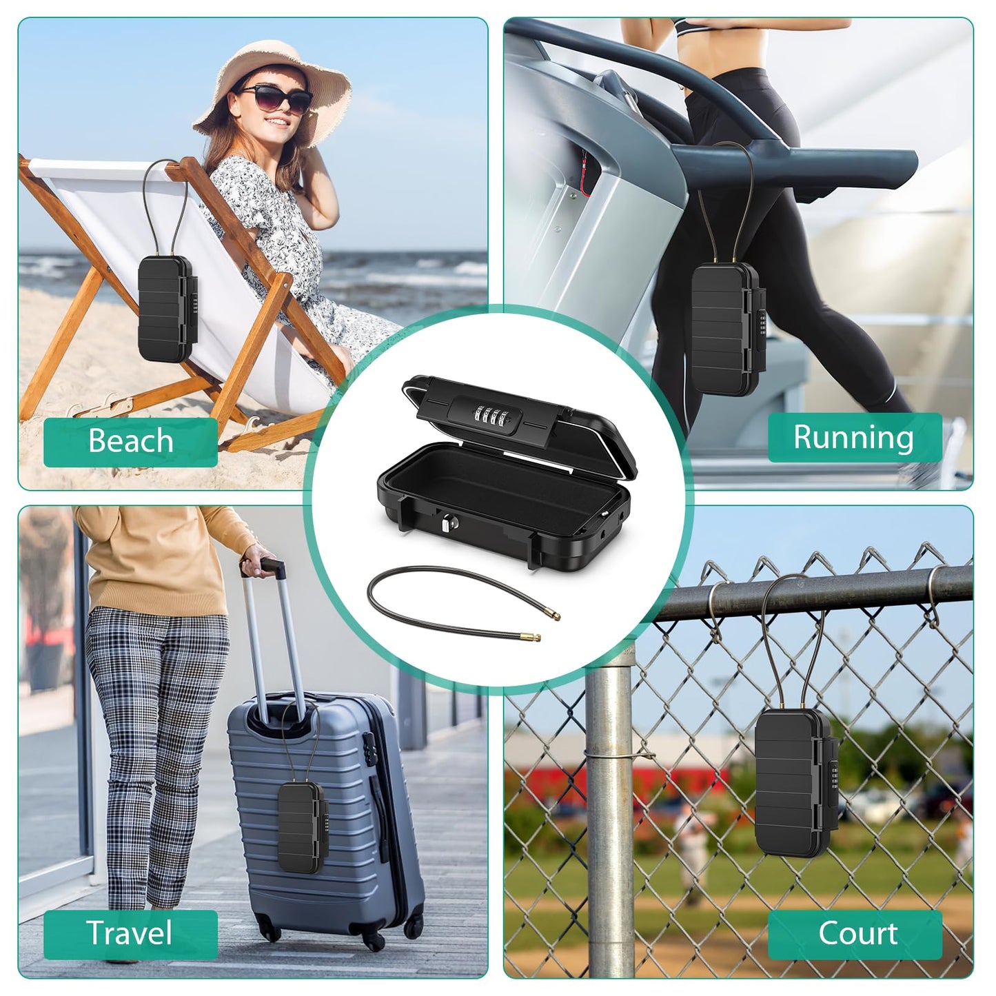 GripSafe Tragbarer Sicherheitsbox
