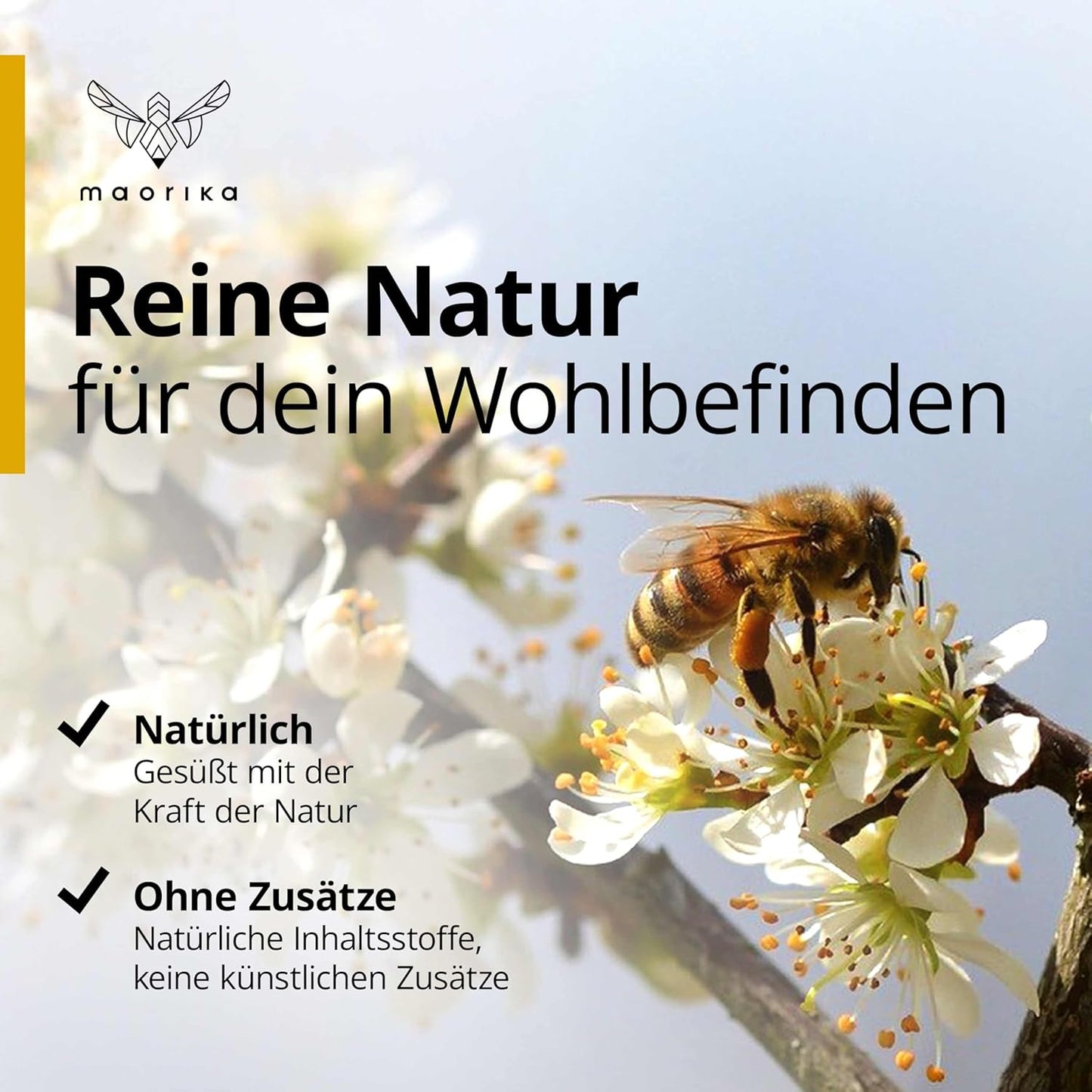 Manuka GUMMIES mit Manuka Honig MGO 400 + Vitamin C und ohne Gelatine