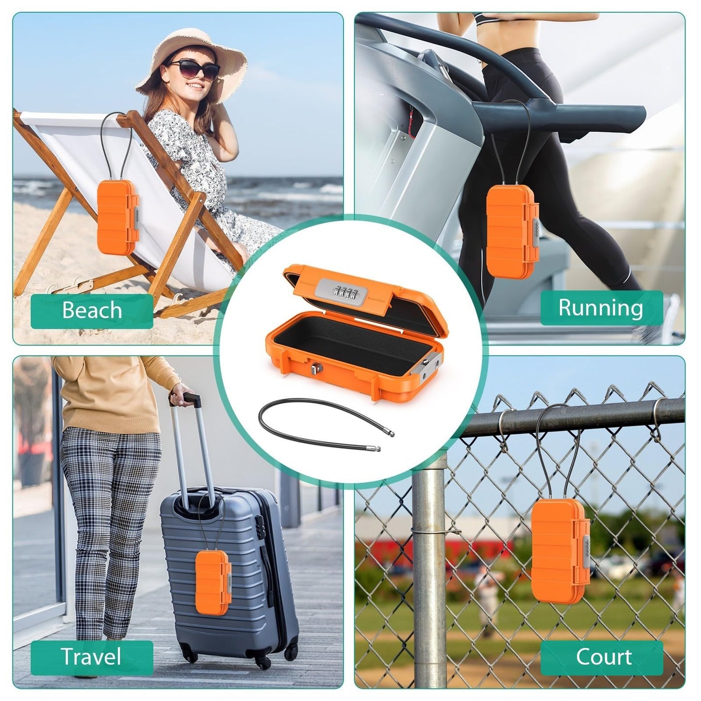 GripSafe Tragbarer Sicherheitsbox
