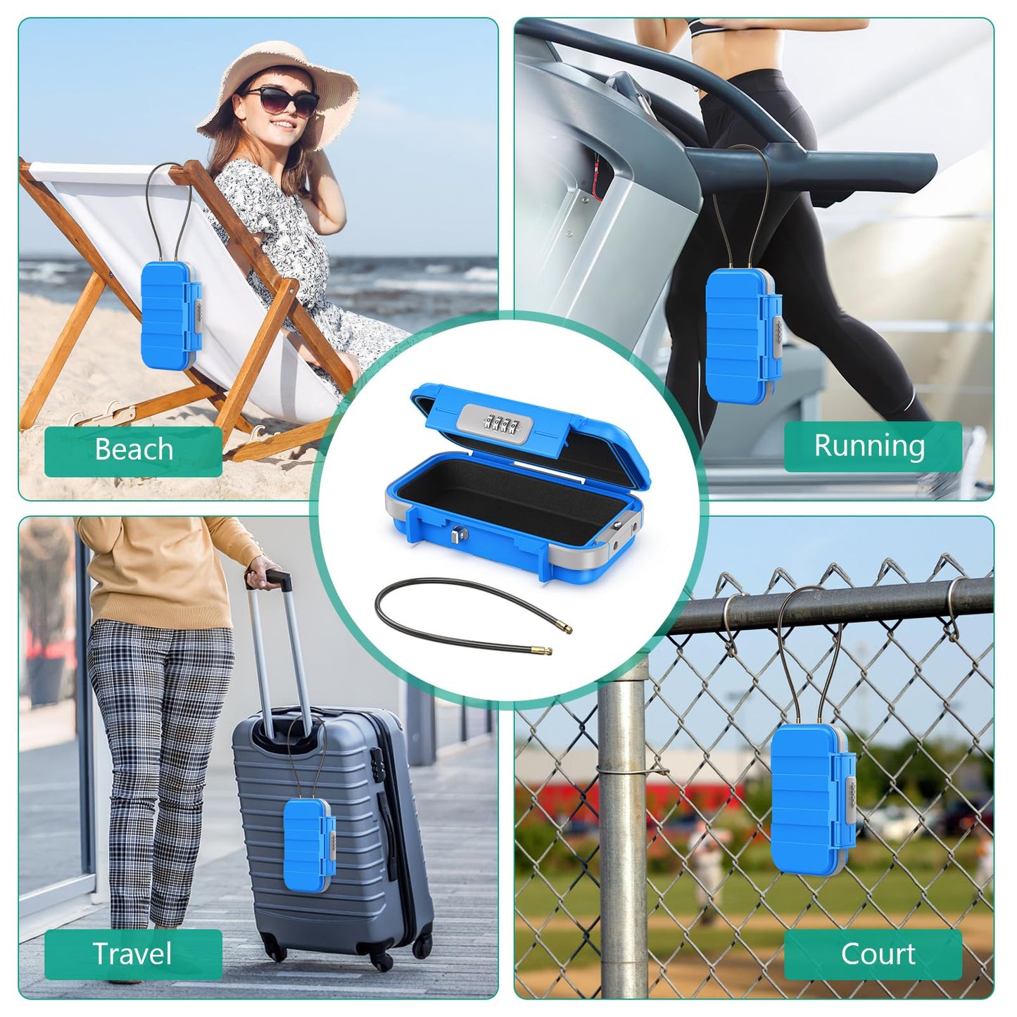GripSafe Tragbarer Sicherheitsbox