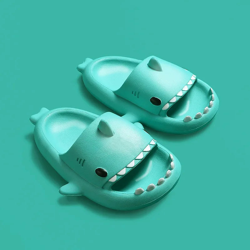 Kinder Hausschuhe Cartoon Hai Sandalen Sommer