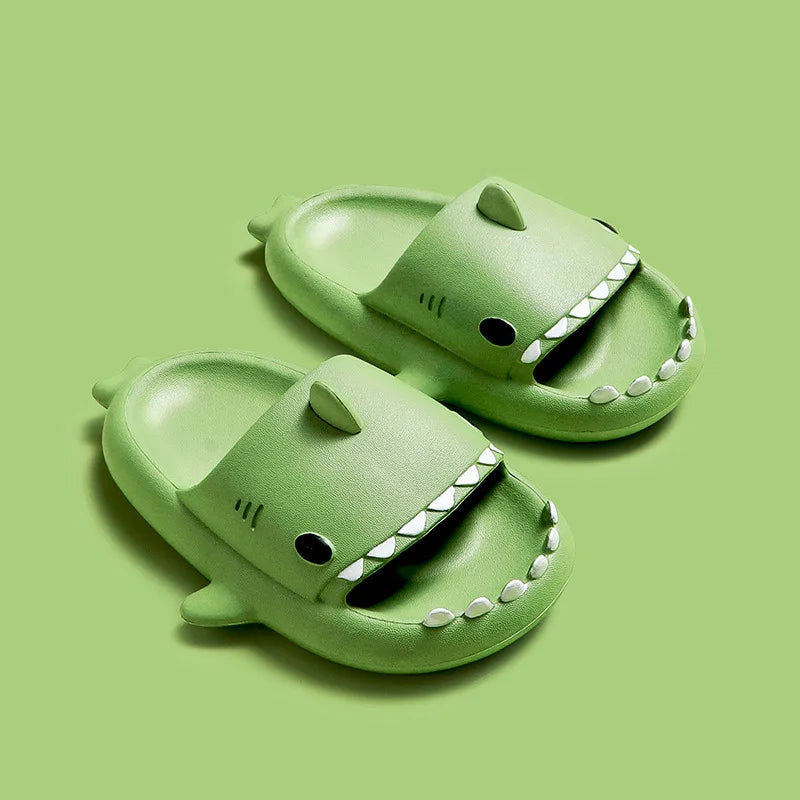 Kinder Hausschuhe Cartoon Hai Sandalen Sommer