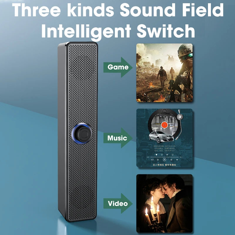 Bluetooth 4D Surround Lautsprecher Heimkino Sound System