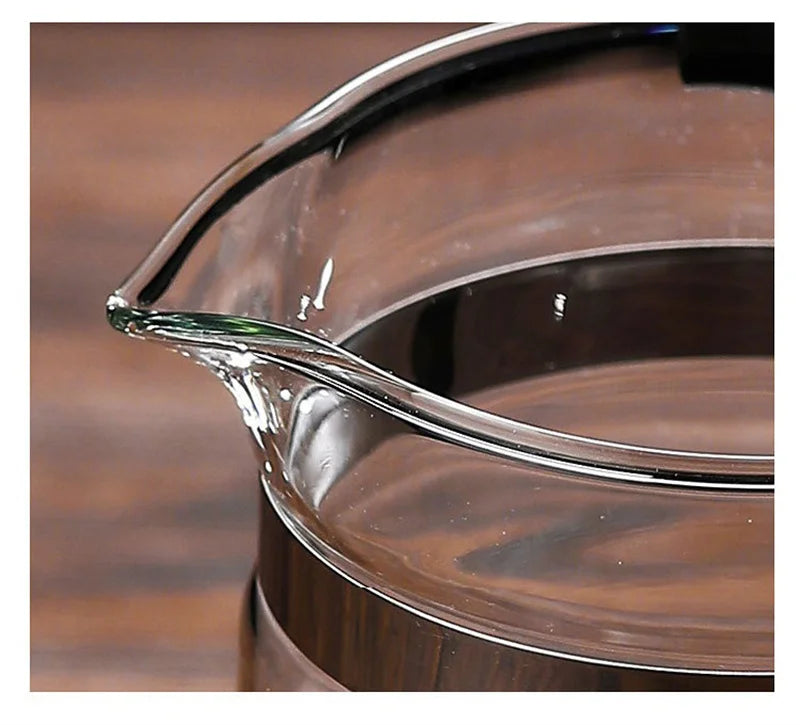 Hitzebeständige Glas-Teekanne/Kaffee