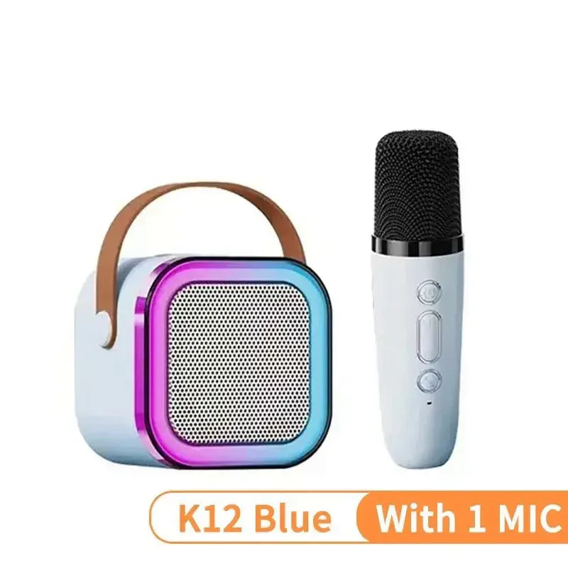 K12 Karaoke-Maschine mit 1-2 drahtlosen Mikrofonen