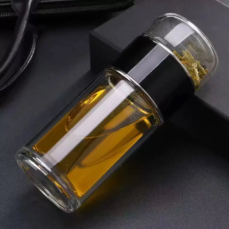 Tee Wasser Flasche Hohe Borosilikatglas