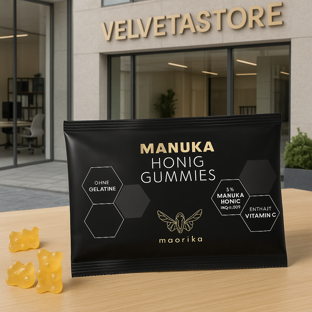 Manuka GUMMIES mit Manuka Honig MGO 400 + Vitamin C und ohne Gelatine