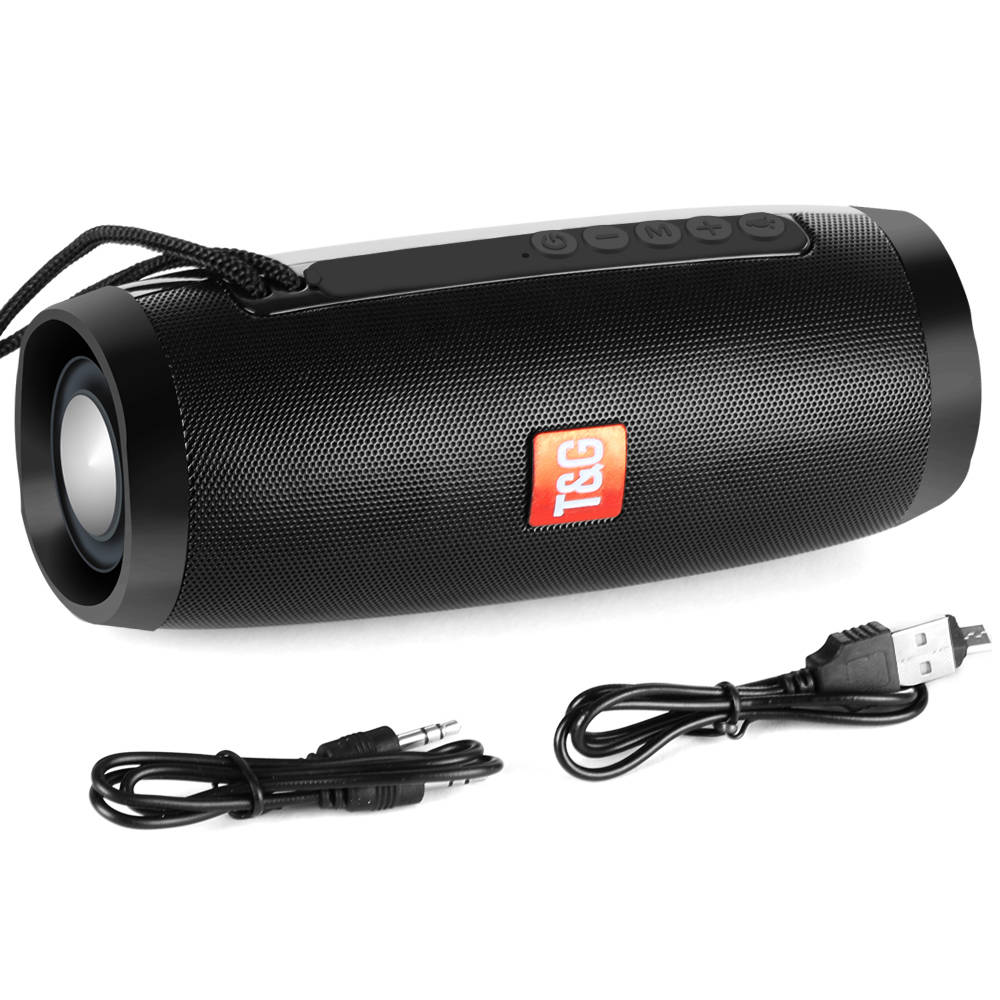 Kabelloser Lautsprecher, wasserdichter Lautsprecher mit buntem LED-Licht
