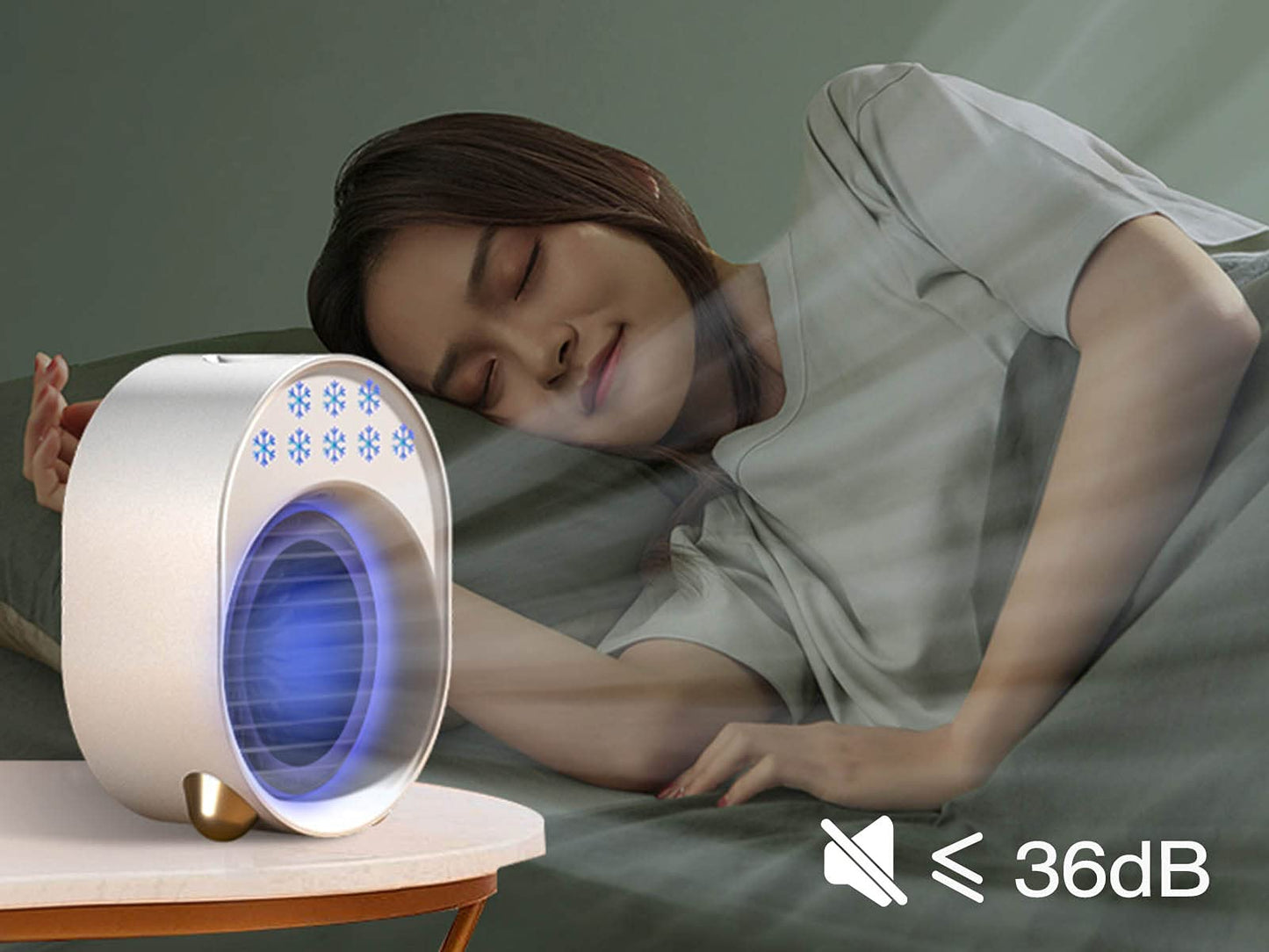 AirCooler Mini Klimaanlage mit Verdunstungskühlung