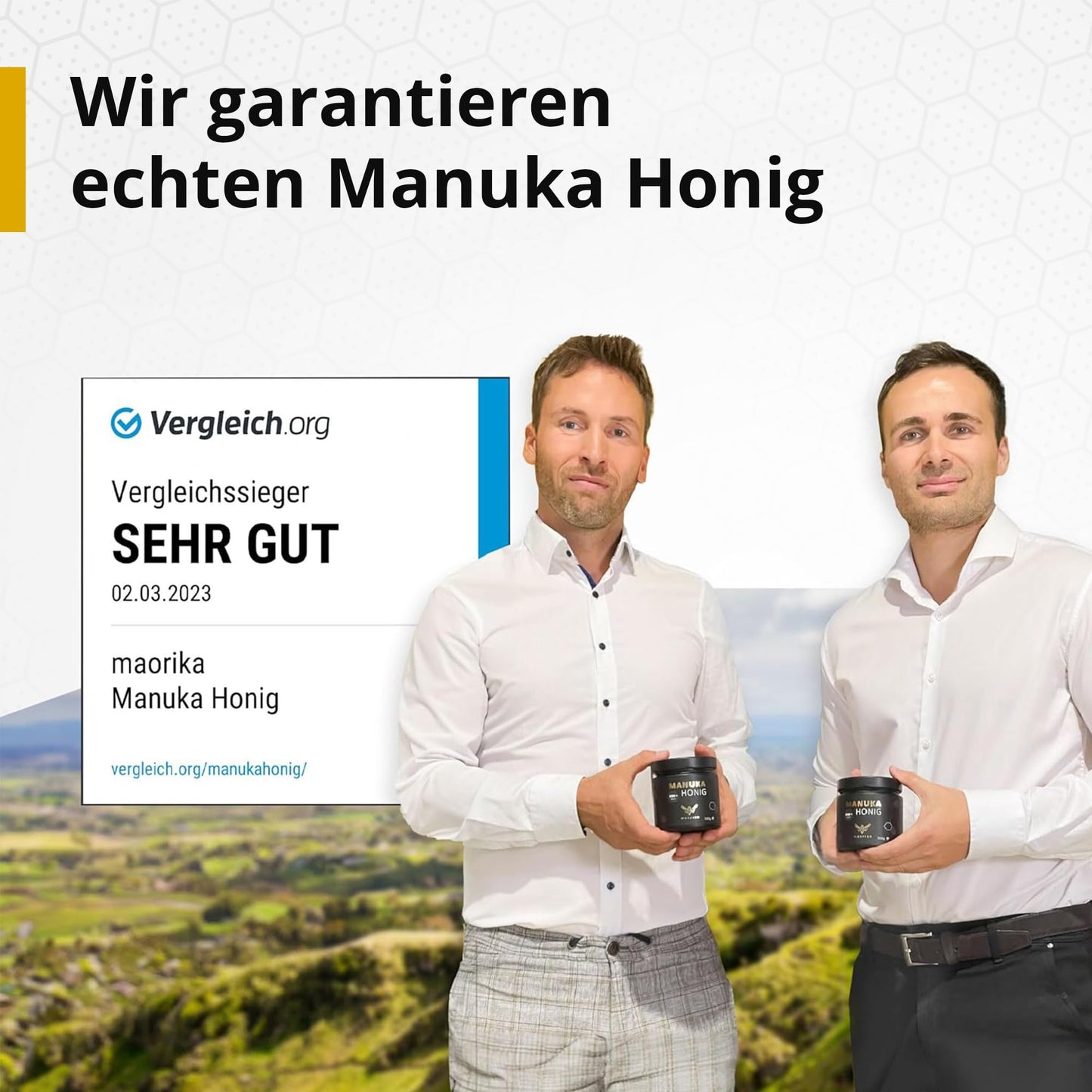 Maorika - Manuka Honig 250 MGO + 150g im Glas