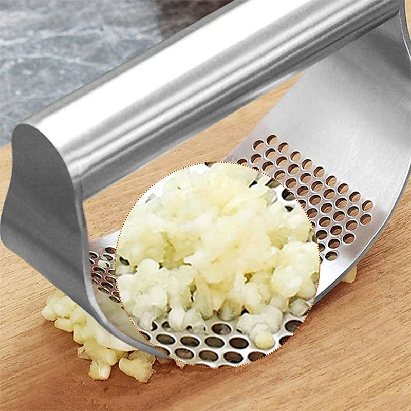 Edelstahl Knoblauch/Gemüse Presse