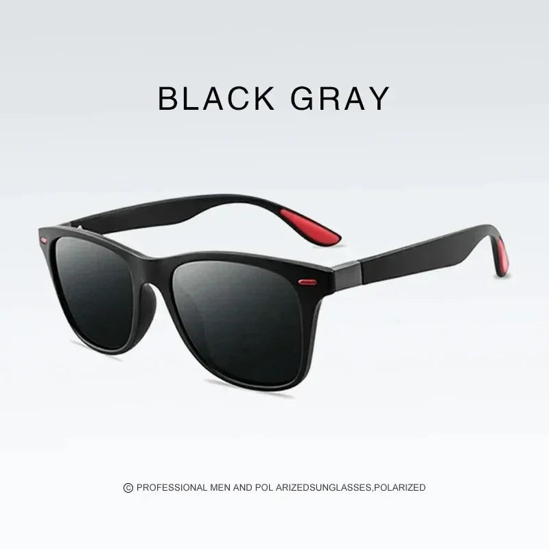 Mode Vintage Quadrat Polarisierte Sonnenbrille