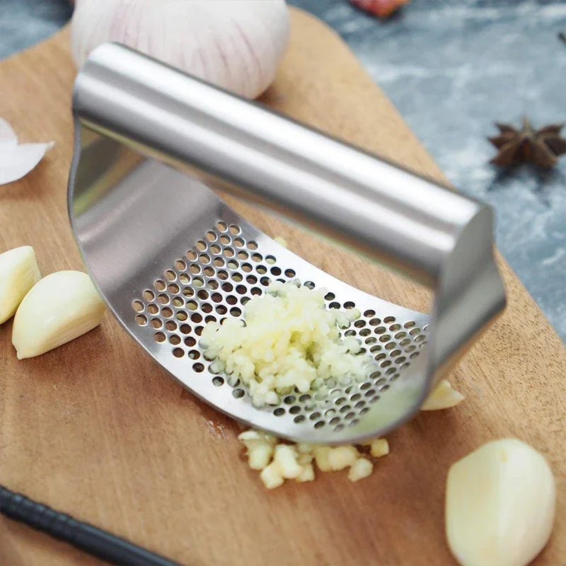 Edelstahl Knoblauch/Gemüse Presse