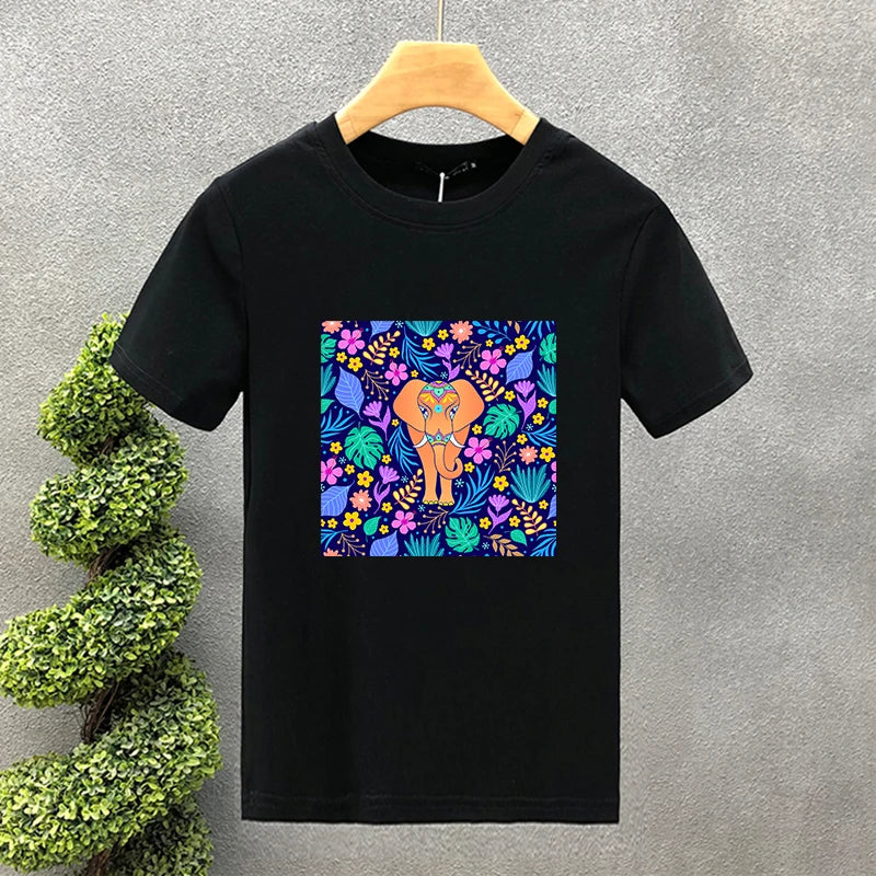 ELEPHANT GARDEN Luxus T-Shirt