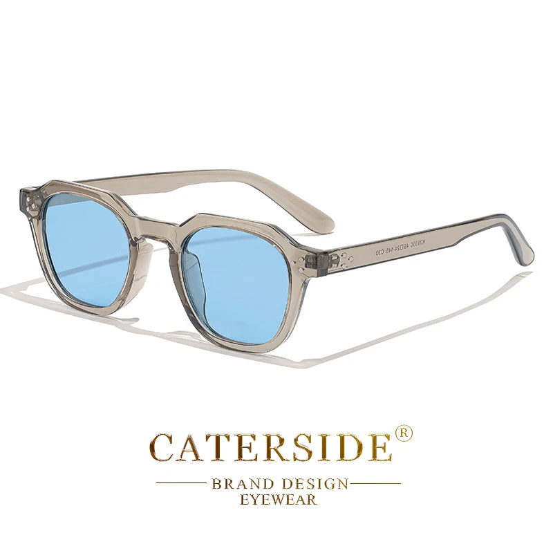 CATERSIDE Retro Polarisierte Sonnenbrille Männer