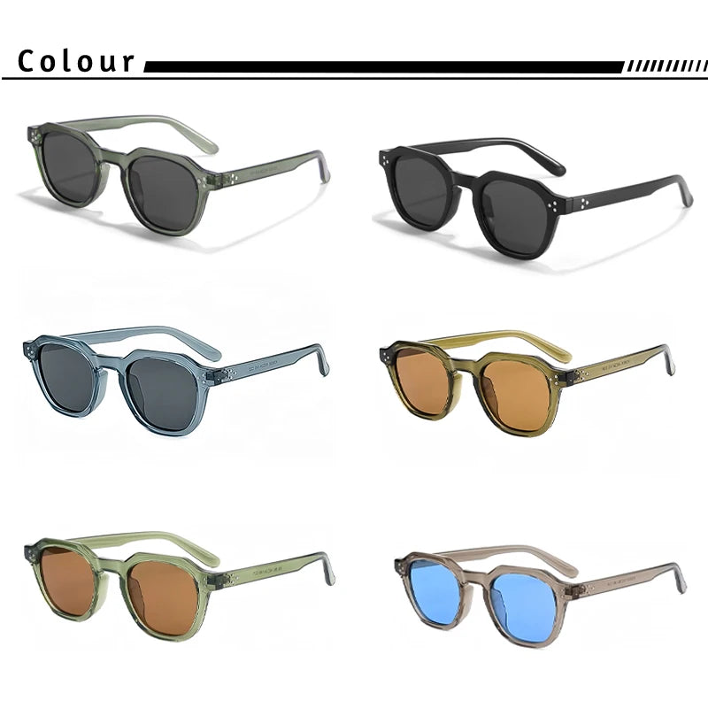 CATERSIDE Retro Polarisierte Sonnenbrille Männer