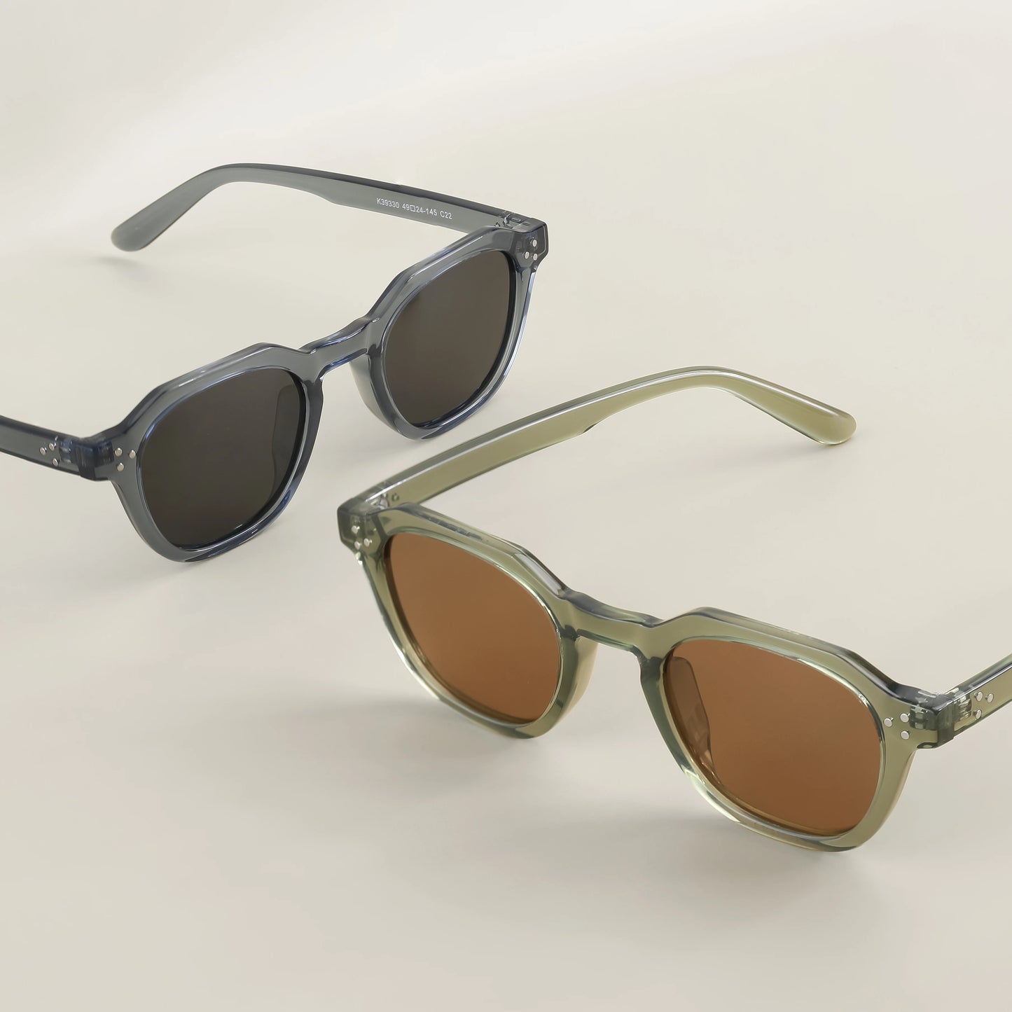 CATERSIDE Retro Polarisierte Sonnenbrille Männer
