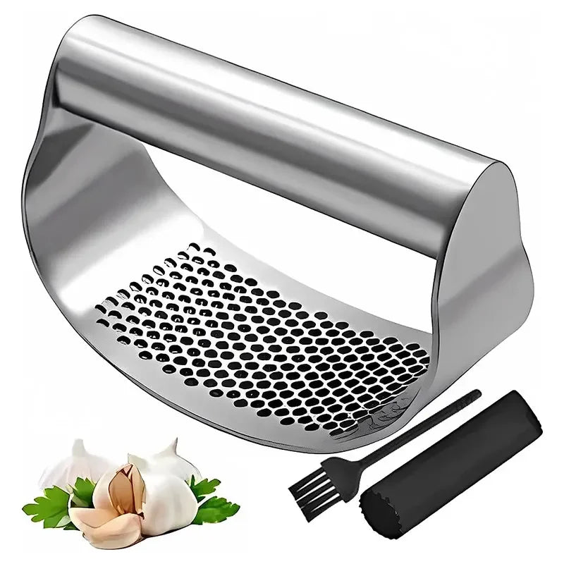 Edelstahl Knoblauch/Gemüse Presse