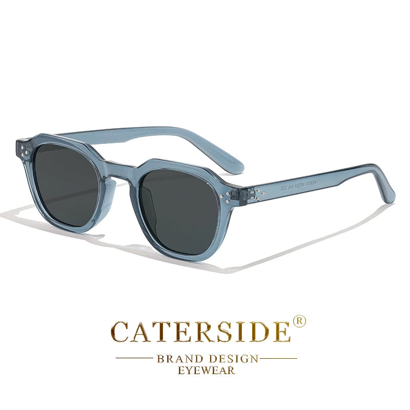 CATERSIDE Retro Polarisierte Sonnenbrille Männer