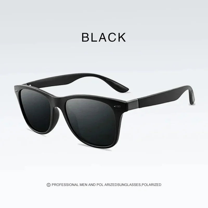 Mode Vintage Quadrat Polarisierte Sonnenbrille