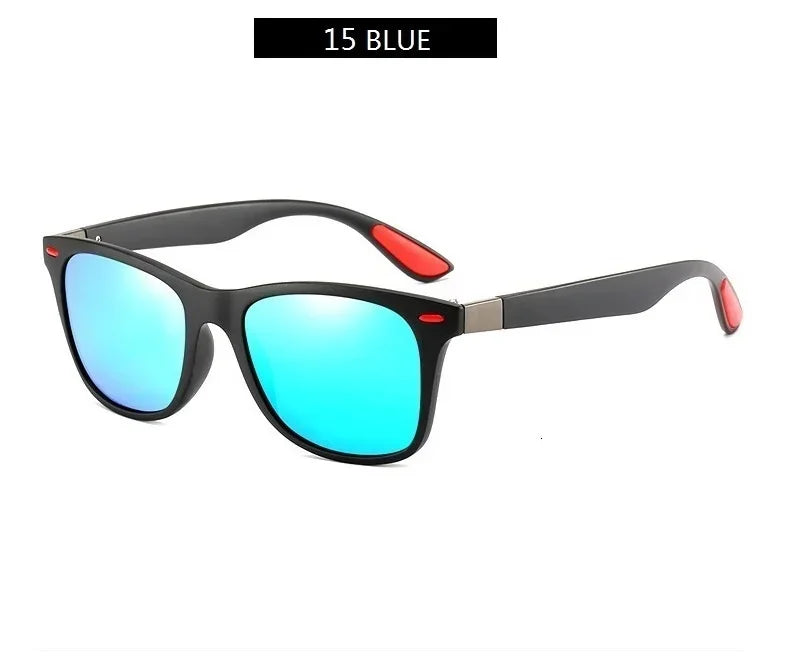 Mode Vintage Quadrat Polarisierte Sonnenbrille