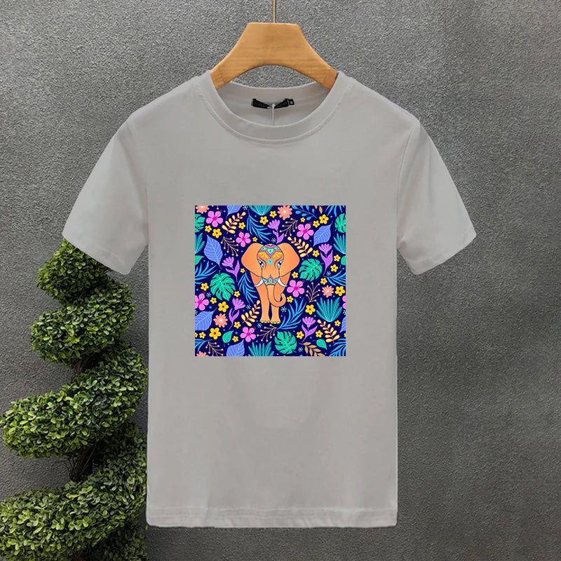 ELEPHANT GARDEN Luxus T-Shirt