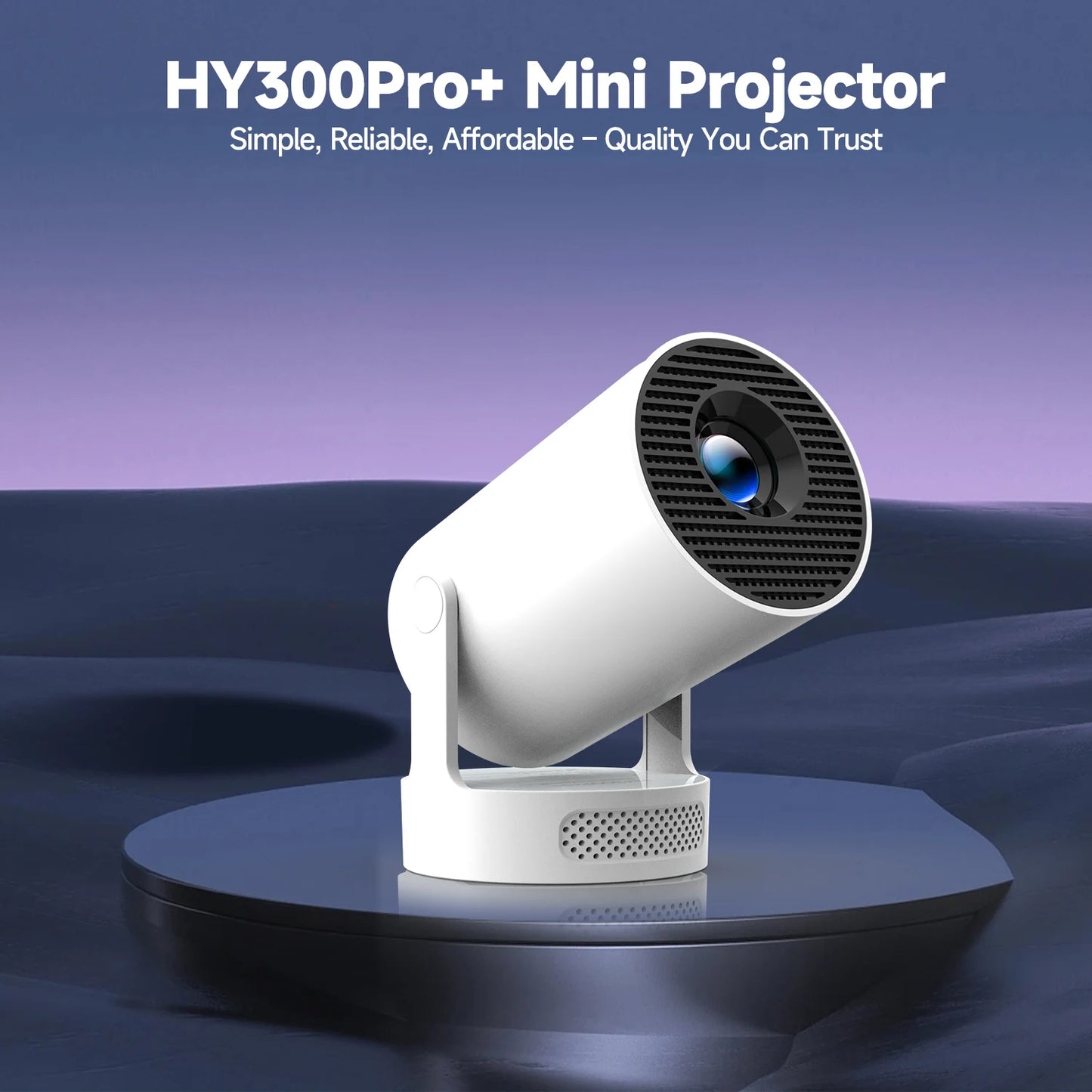 Magcubic 4K Android 11 Tragbarer Projektor 8000 Lumen