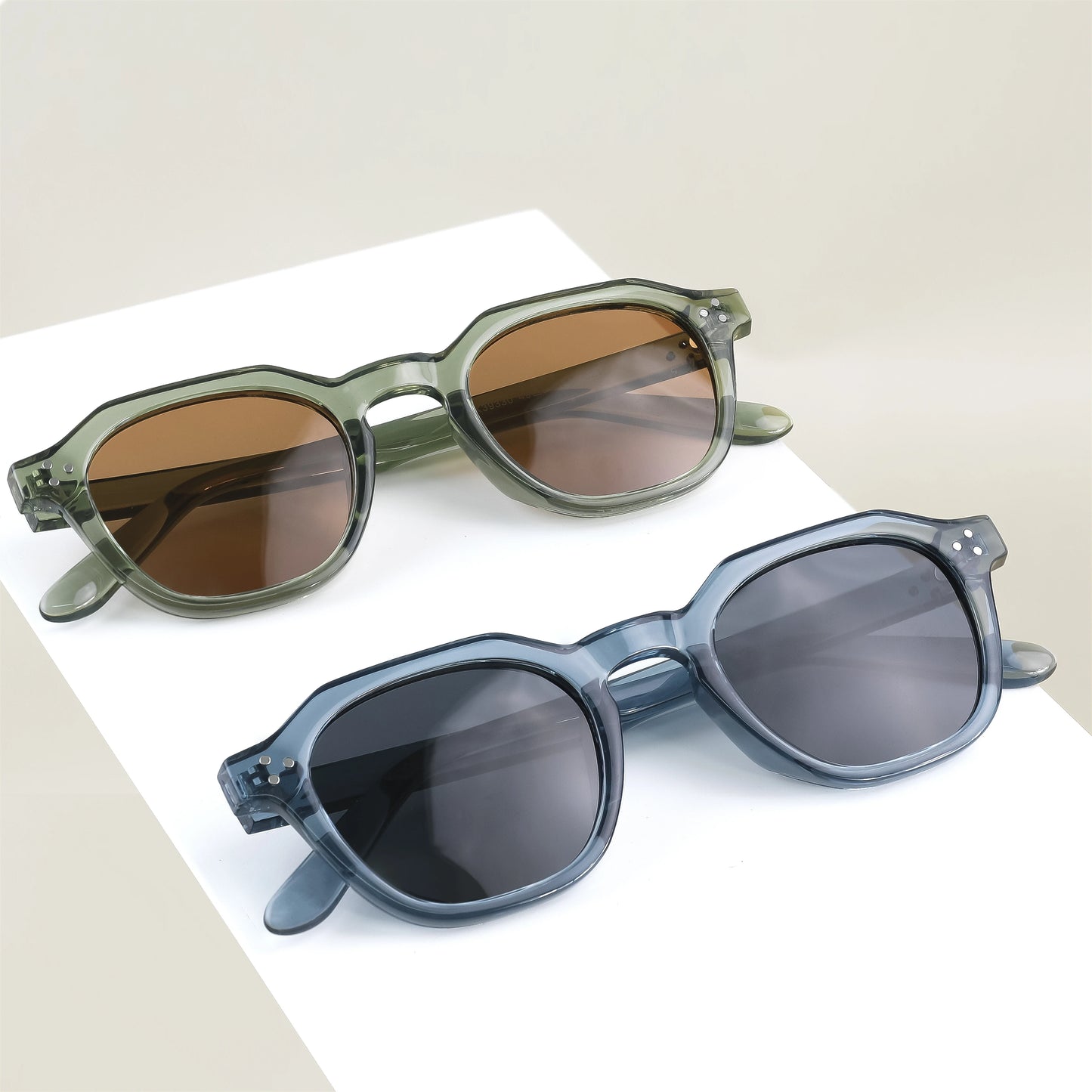 CATERSIDE Retro Polarisierte Sonnenbrille Männer